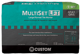 MultiSet – LFT Economical Large Format Tile Mortar