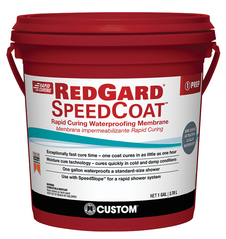 RedGard Waterproofing and Crack Prevention Membrane 1 Gal 3.78L 