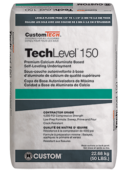 CustomTech™ TechLevel™ 150 Self-Leveling Underlayment