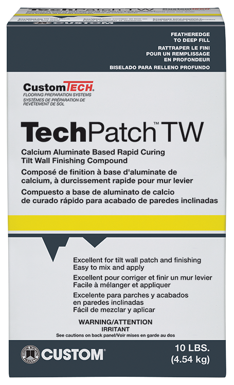 CustomTech TechPatch – TW Tilt Wall Finishing Compound