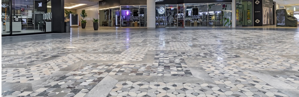 Timeless Natural Stone Showcases Luxury Retail with a System from CUSTOM
